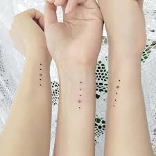 Friendship tattoos are unique ways of showing your commitment to your lifelong friend. Matching Three Best Friends Tattoo Tattoogrid Net
