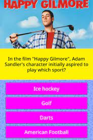 What is the name of the song that happy and virgina listen to when they are skating? In The Film Happy Gilmore Adam Trivia Answers Quizzclub