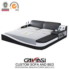Haageep metal platform full size bed frame with headboard and footboard white 18 inch tall no box spring needed double bedframe storage. China Fancy Furniture Bedroom Suit Bed With Storage Smart Bed China Bed Design Storage Bed