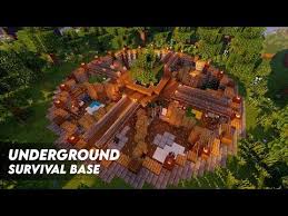 I am currently working on . Minecraft Underground Base