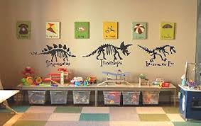 Tips for creating a fun & functional place for kids to play, no matter the room. Dinosaur Wall Stickers And Decals Dinosaur Room Decor Dinosaur Room Kid Room Decor