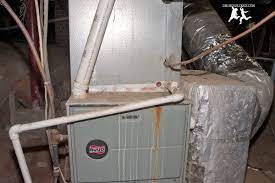 That length for a 3 inch pipe loses 5 feet for every 90* bend and 3 foot for every 45* bend. Install A Vent Flue For A 95 Efficient Condensing Gas Furnace Diy Old House Crazy