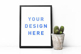Free Poster Frame Mockup Free Design Resources Frame Mockup Free Poster Frame Poster Mockup