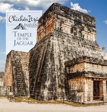 Temple Of The Jaguar In Chichen Itza Mayan Peninsula