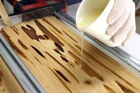 How To Make A Stunning Wooden Table With Glow In The Dark Resin Infill Wood Resin Table Glow Table Dark Table
