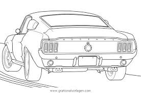 Supercars Gallery Ford Mustang Gt Ausmalbilder