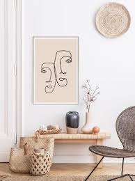 Check spelling or type a new query. Bedroom Wall Art One Line Drawing Line Drawing Print Etsy Decor Interior House Interior