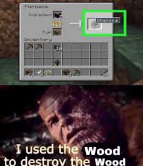 Epic Charcoal Time Minecraft Memes Minecraft Funny Really Funny Memes