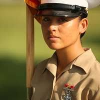 Gunnery Sgt. Ronald Dorval, a chief drill instructor