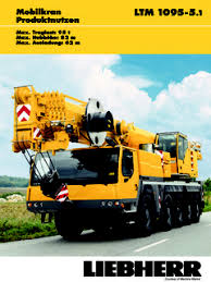 Liebherr Ltm 1095 5 1 Specifications Cranemarket