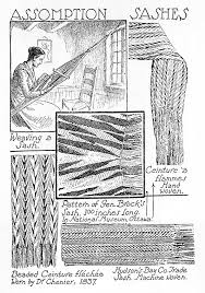 This pattern is based on the distinctive assomption sash (also known as the arrow sash), which is an important cultural symbol of the métis people. Assomption Sashes