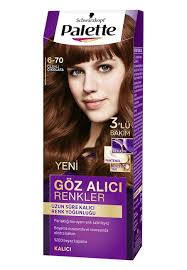 Schwarzkopf Palette Yogun Goz Alici Renkler Sac Boyasi 6 70 Cilekli Cikolata Renkler Keratin Sac Boyasi
