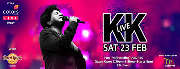 A place where burgers and bands come together, guest can combine a legendary® burger with rock 'n roll music and rare memorabilia. Kk Live At The Hard Rock Cafe In Dubai Coming Soon In Uae