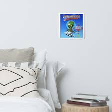 It's The Caffeine Case From Outer Space Metal print By Artist Mike Lemos!