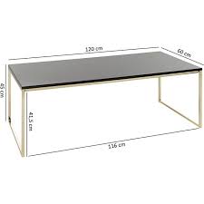 .schwarz couchtisch schwarz und gold wohnzimmertisch sicherheitsglas und stahl glastisch 6. Wohnling Couchtisch Riva 120x45x60 Cm Metall Holz Sofatisch Schwarz Gold Wohnzimmertisch Kaffeetisch Lounge Online Kaufen Bei Netto