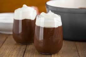 In australia manufacturers must state the presence of cow's milk, wheat, egg and nuts in a product. Chocolate Pudding Dinner Then Dessert