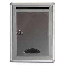 Landover 4 x 4 black aluminum mailbox post. Aluminum Mail Letter Post Storage Box Outdoor Lockable Mailbox Wall Mounted Sale Banggood Com