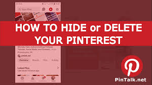 At the beginning, launch the pinterest app. How To Delete Your Pinterest Pinterest Tutorials Pintalk Net