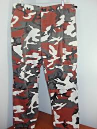 Black And White Camo Pants Rothco Ultra Force Bdu Red Black Gray White Camo Cargo Pants Mens Extra Large Rothco Cargo Camo Cargo Pants Tactical Cargo Pants White Camo