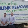 Fair AND Fast Junk Removal from fairfaxvajunkremoval.com