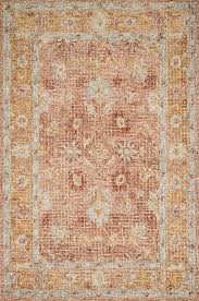 Even though the area rug industry has a lot to offer, oriental rugs continue to dominate the market because of the rich colors and patterns they bring into a room. Loloi Julian Ji 04 Terracotta Gold Carpetmart