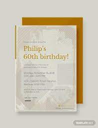 ► 75th birthday invitation wording. 26 60th Birthday Invitation Templates Psd Ai Free Premium Templates