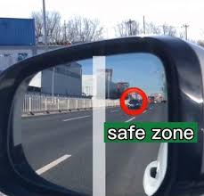 Berhentikan kereta (brek) apabila side mirror sama dengan tiang. Cara Paling Mudah Untuk Betulkan Pandangan Cermin Sisi Kereta Anda