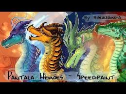 Wings Of Fire Luna Blue Cricket Sundew Speedpaint Youtube Wings Of Fire Dragons Wings Of Fire Fire Art