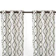 Black Grey And Blue Curtains Marrakech Black And Gray Curtain Panel Set 84 In Kirklands Black And Grey Curtains Grey Curtains Teal Bathroom Accessories