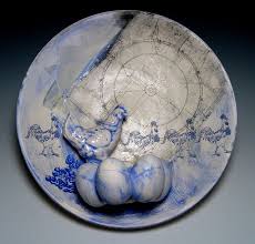 Collaboration Karl Mcdade And Lesley Baker 12 Jpg Clay Pottery Ceramic Plates