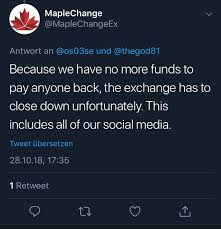 Hundreds of them, maybe thousands.nobody really knows and they are constantly pick, pick picking away, trying to find weaknesses. Maplechange Crypto Exchange Hacked For 913 Bitcoin Btc And Has Recently Shutdown Without Giving Back Funds To Their Customers So Guys If You Have Invested Huge Amounts In Crypto Please Use A