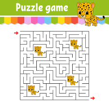 I am tasked to cook for today so playing it here will not cause our food to be over cooked. Square Maze Game For Kids Spotted Jaguar Puzzle For Children Labyrinth Conundrum Color Vector Illustration Find The Right Path Isolated Vector Illustration Cartoon Character 2587634 Vector Art At Vecteezy