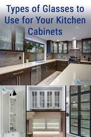 glasses to use for your kitchen cabinets