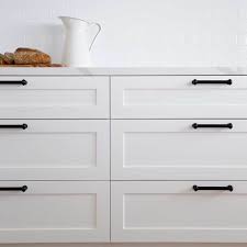 See more ideas about white kitchen cabinets, kitchen remodel, new kitchen. White Cabinets With Black Hardware White Shaker Kitchen Cabinets White Shaker Cabinets Affordable Kitchen Cabinets