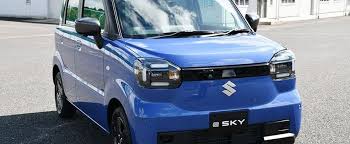 スズキ、初の軽乗用EV「eスカイ」を公開 今秋に詳細発表 航続距離は310km ガソリン車と違和感ない乗り味追及