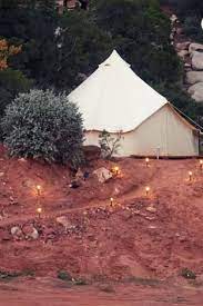 Cozy Luxury Tent For A Romantic Getaway Near Zion National Park Utah Luxury Tents Unique Hotels Luxury Camping