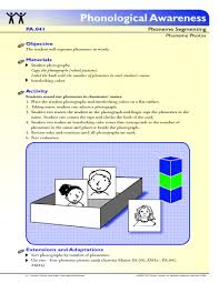 The Student Will Segment Phonemes In Words Reading Foundational Skills Foundational Skills Small Group Activities