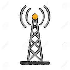 Dibujo Transmision De Antena De Radio Mastil De Comunicacion Ilustracion Vectorial Ilustraciones Vectoriales Clip Art Vectorizado Libre De Derechos Image 76527899