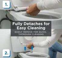 Soft-Close, Quick-Release Elongated Toilet Seat with Cover