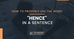 Place sic right after the error. How To Properly Use The Word Hence In A Sentence