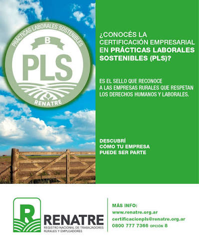 🌱 Certificación Empresarial en Prácticas Laborales Sostenibles (PLS) El sello que reconoce a las empresas rurales que promueven el respeto por los derechos humanos, el trabajo decente y la sostenibilidad. 📌Para más
