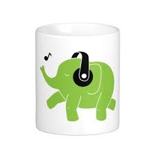 Dancing Elephant Coffee Mug Zazzle Com Elephant Mugs Elephant Decor Mugs