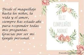 Frases de Cumpleaños para una Madre - (2020)