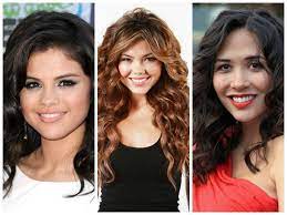 Lange Lockige Frisuren Fur Ein Rundes Gesicht Frisuren Gesicht Lange Lockige Rundes Curly Hair Styles Hair Styles Long Layered Curly Hair