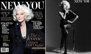 World S Oldest Supermodel Carmen Dell Orefice 83 On New You Magazine Cover Daily Mail Online