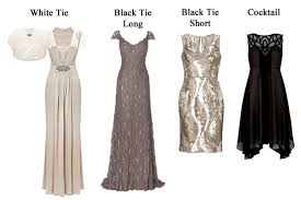 Image Result For White Tie For Women Dress Code For Women Black Tie Dress Code Women Corporate Dress