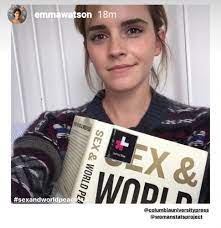 Emma Watson Chooses Sex and World Peace as Her Book Selection for  International Women's Day - Columbia University Press Blog