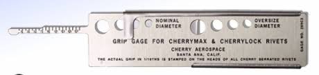 Cherry Aerospace Rivet Gun Grip Gauges Cherry Aerospace