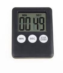 Set hour, minutes and seconds to countdown time to zero. Espresso Timer
