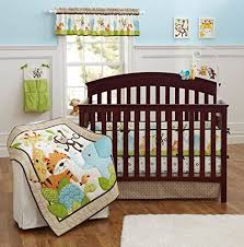 Only the best woodland items for your baby. Brandream Crib Bedding Sets For Boys Woodland Nursery Jungle Baby Bedding Crib Set Elephant Monkey 9pcs Unisex Buy Online In Cape Verde At Capeverde Desertcart Com Productid 69650741